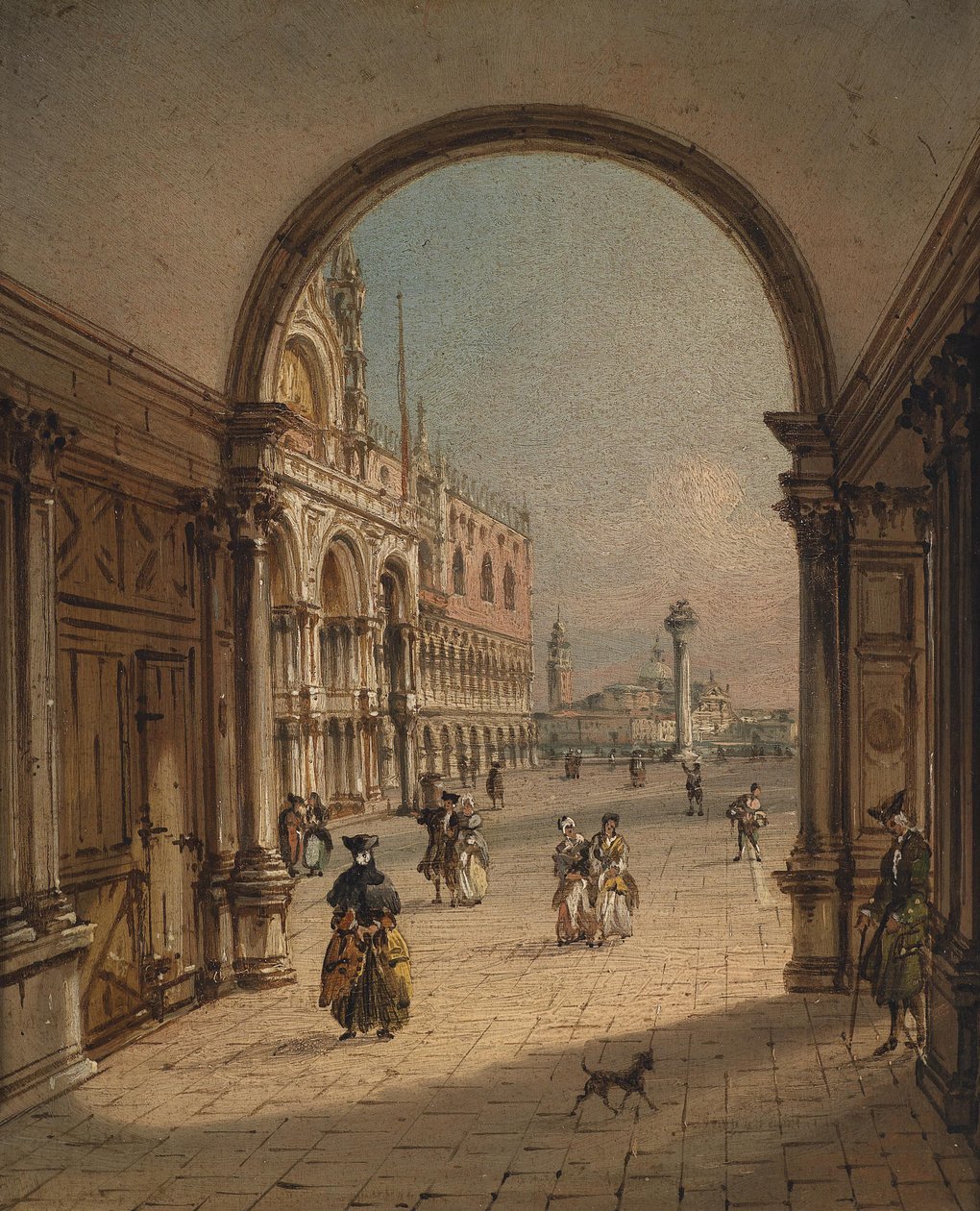 Venedig, Blick auf die Piazzetta San Marco tekijältä Carlo Grubacs