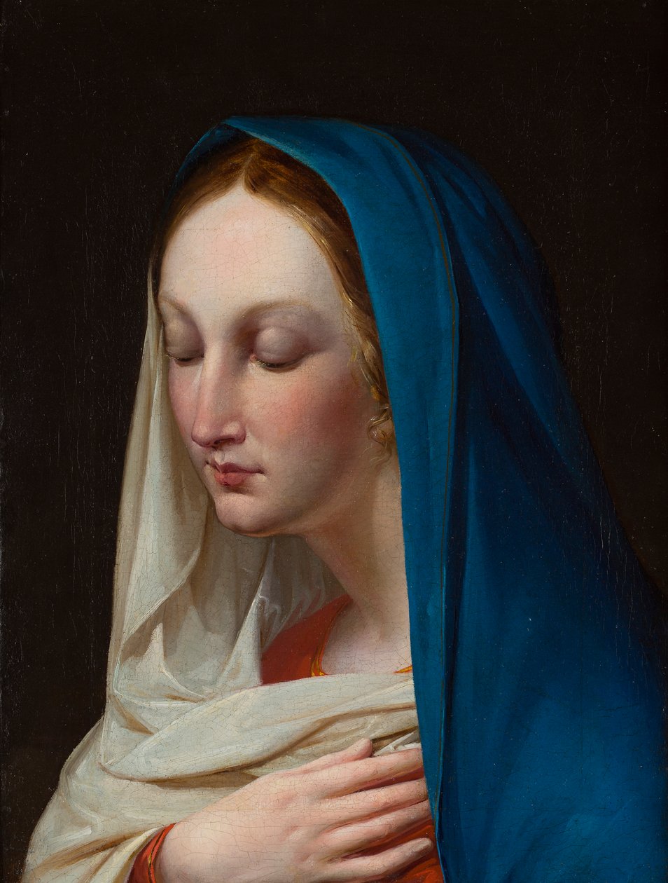 Madonna (öljy kankaalle) tekijältä Carlo (circle of) Dolci