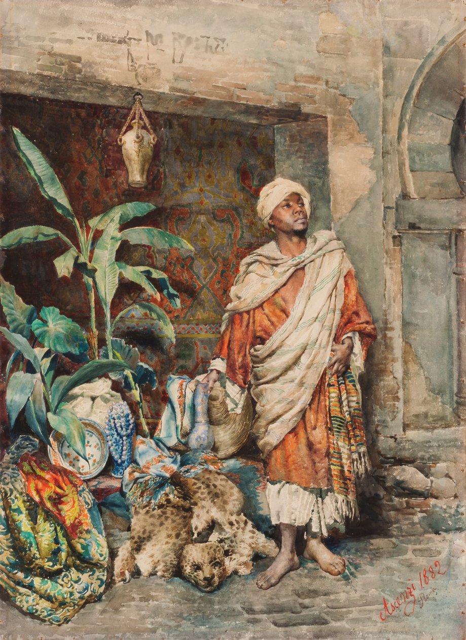 Maurin hahmo, 1882. tekijältä Carlo Ascenzi