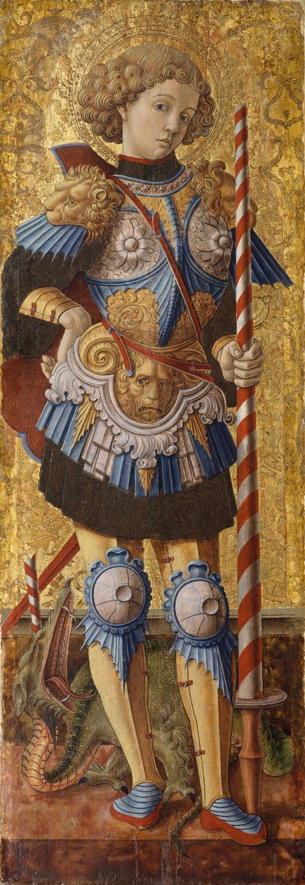 Pyhä Yrjö, 1472. tekijältä Carlo Crivelli