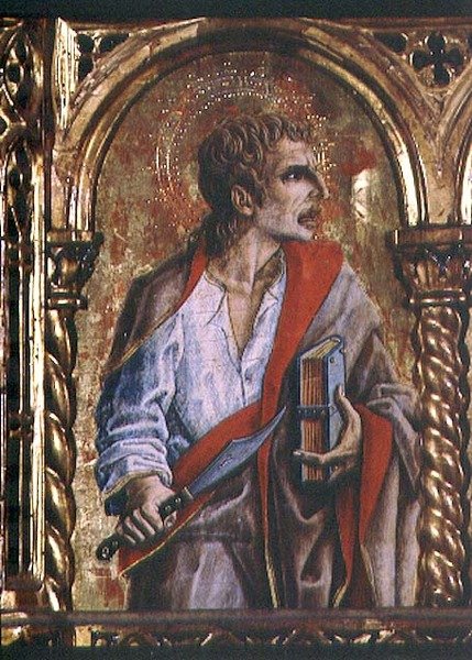 St. Bartholomew, yksityiskohta Sant