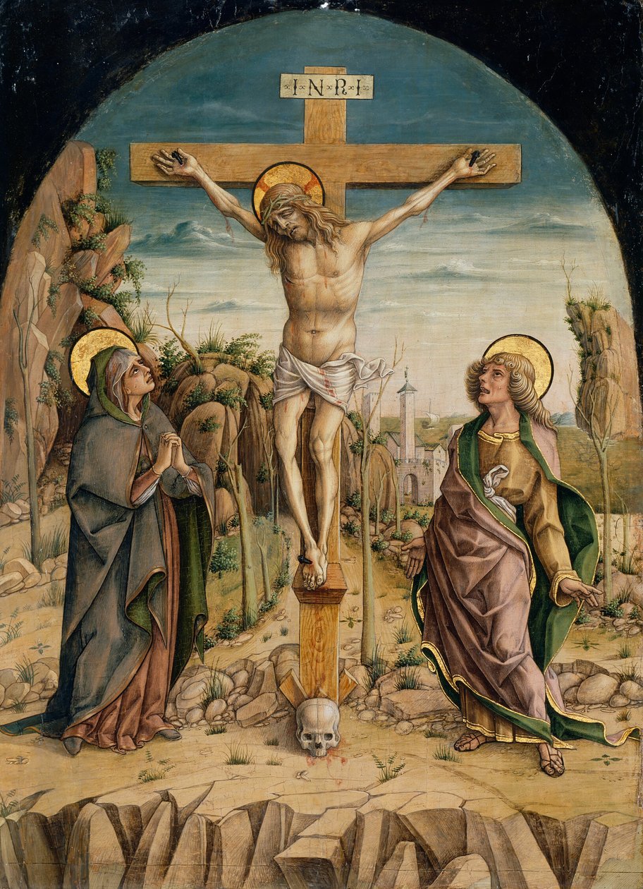 Ristiinnaulitseminen tekijältä Carlo Crivelli