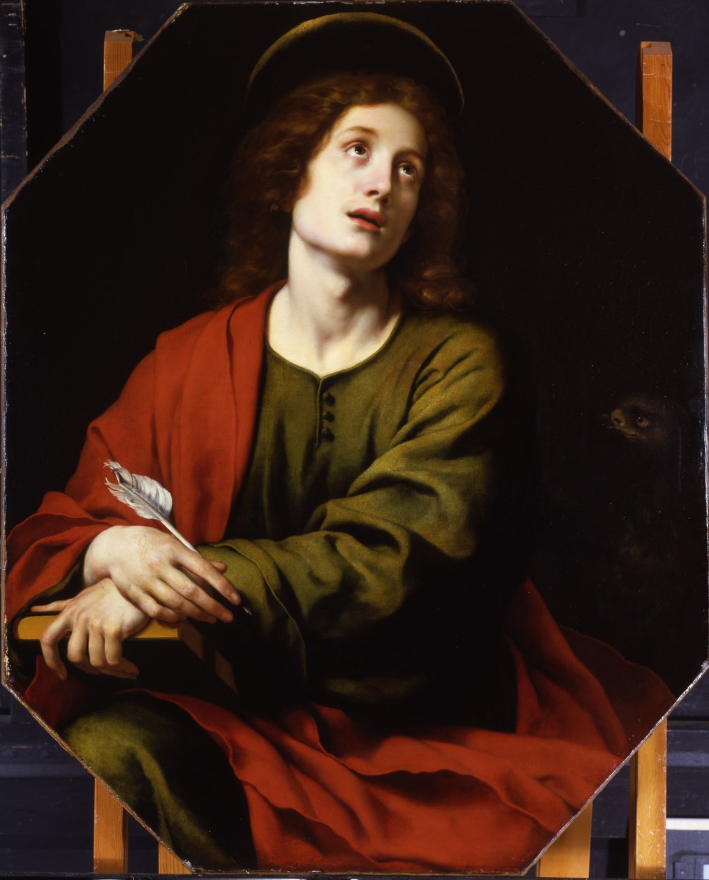 Pyhä Johannes evankelista tekijältä Carlo Dolci