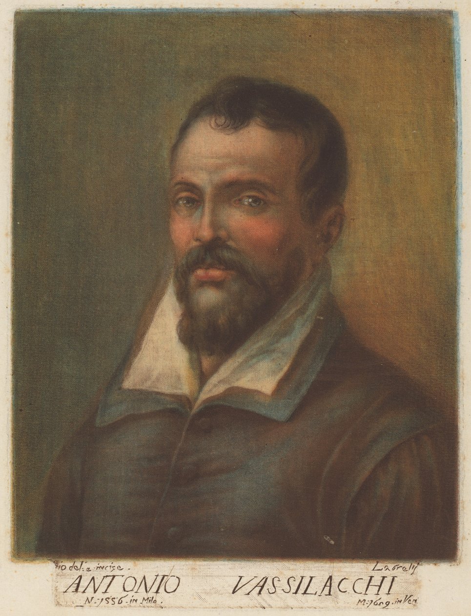 Antonio Vassilacchi, 1789. tekijältä Carlo Lasinio