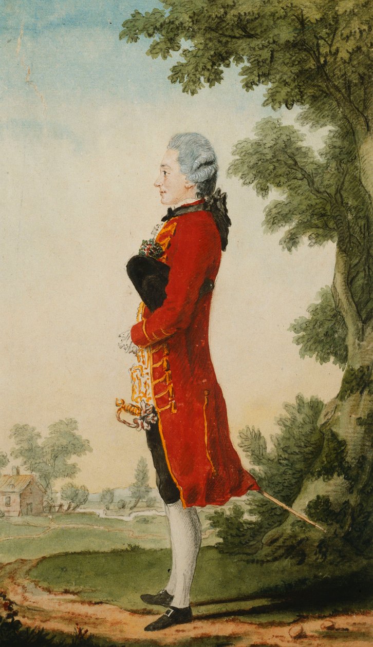 Paroni de Talleyrand maisemassa, tekijältä Carmontelle