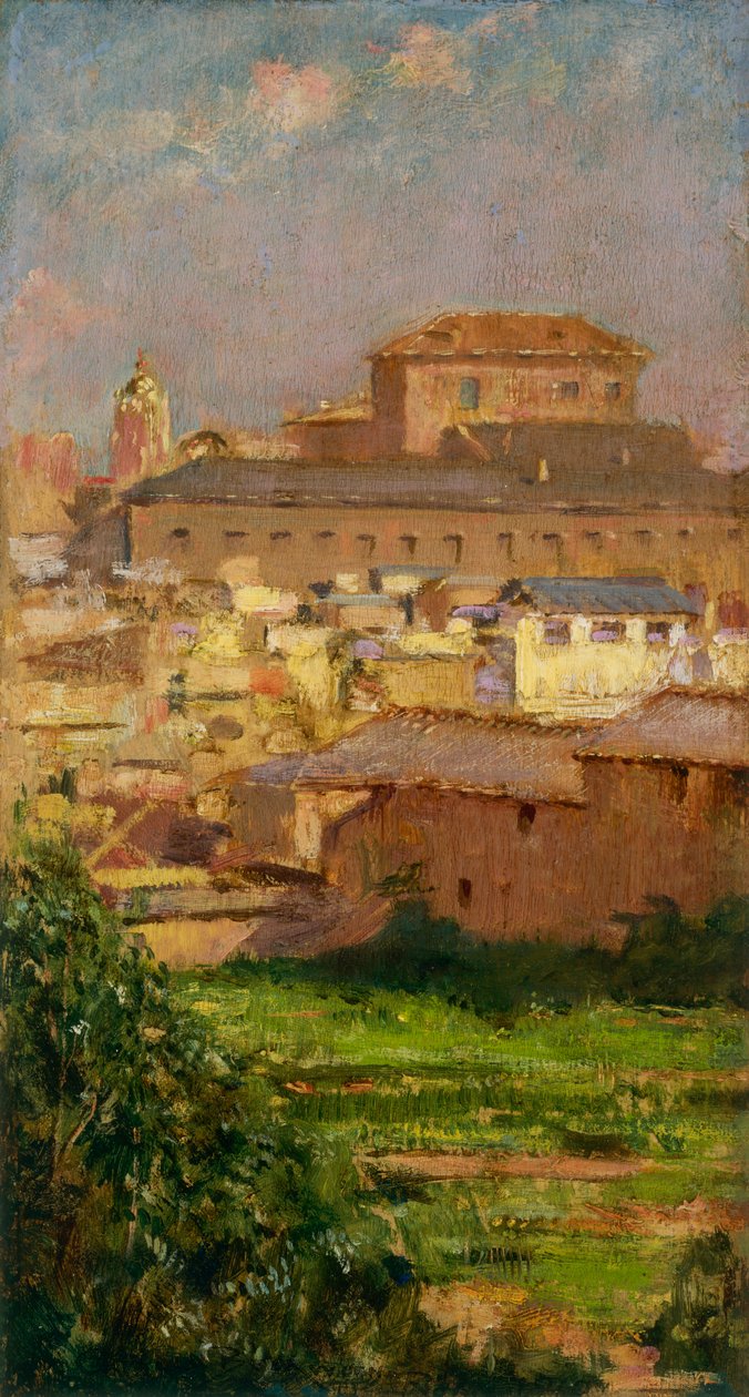 Palazzo Barberini, Rooma, n. 1910. tekijältä Carroll Beckwith