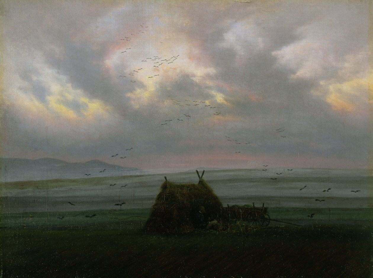 Waft of Mist, c. 1818-20 tekijältä Caspar David Friedrich