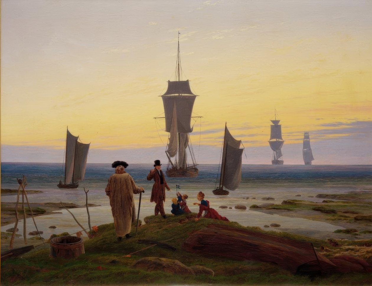 Die Lebensstufen tekijältä Caspar David Friedrich