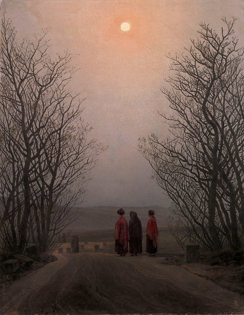 Saksa: Ostermorgen pääsiäisaamu tekijältä Caspar David Friedrich
