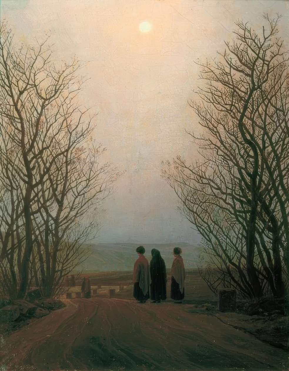 Ostermorgen tekijältä Caspar David Friedrich