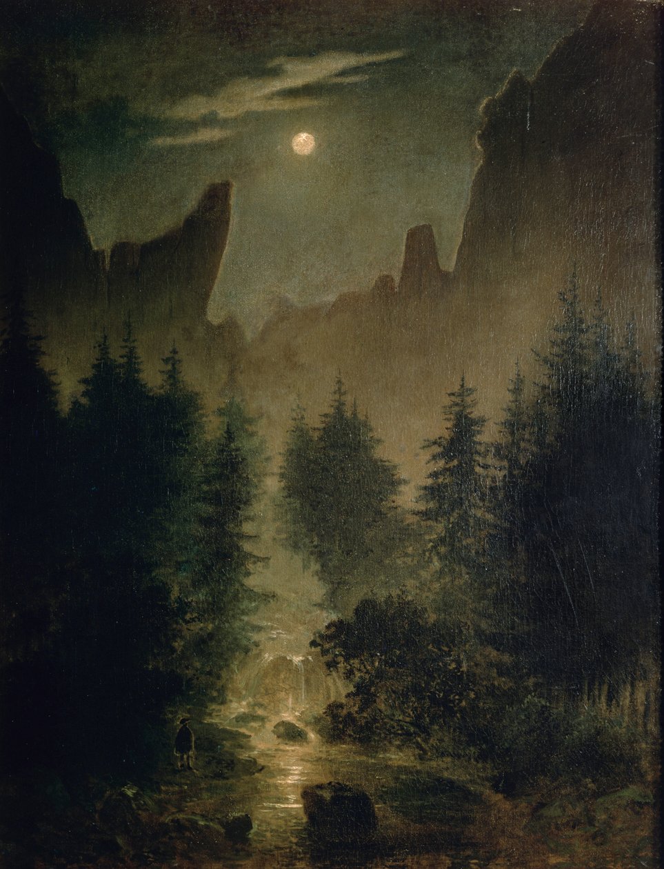 Uttewalder Grund tekijältä Caspar David Friedrich