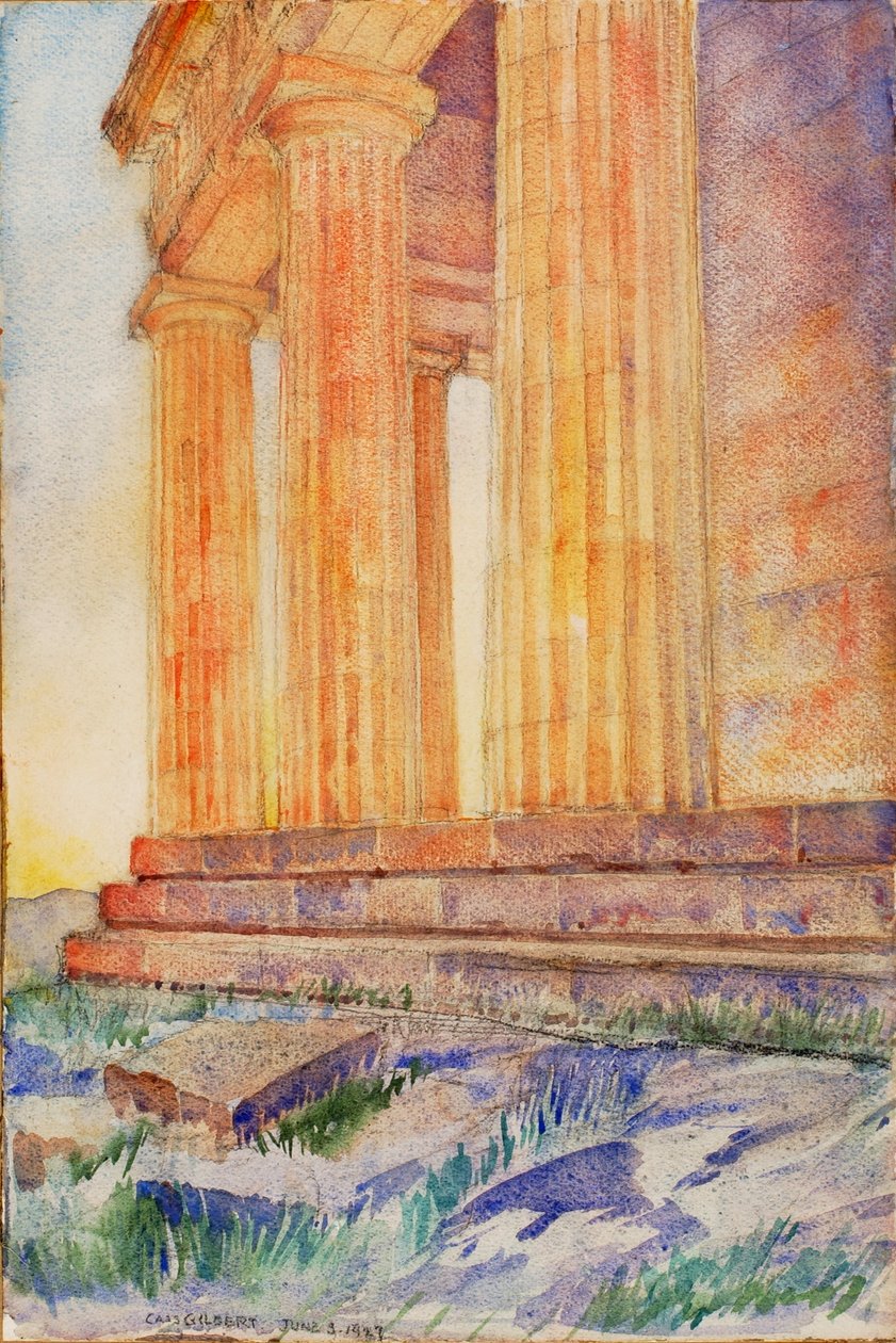 (Temple) tekijältä Cass Gilbert