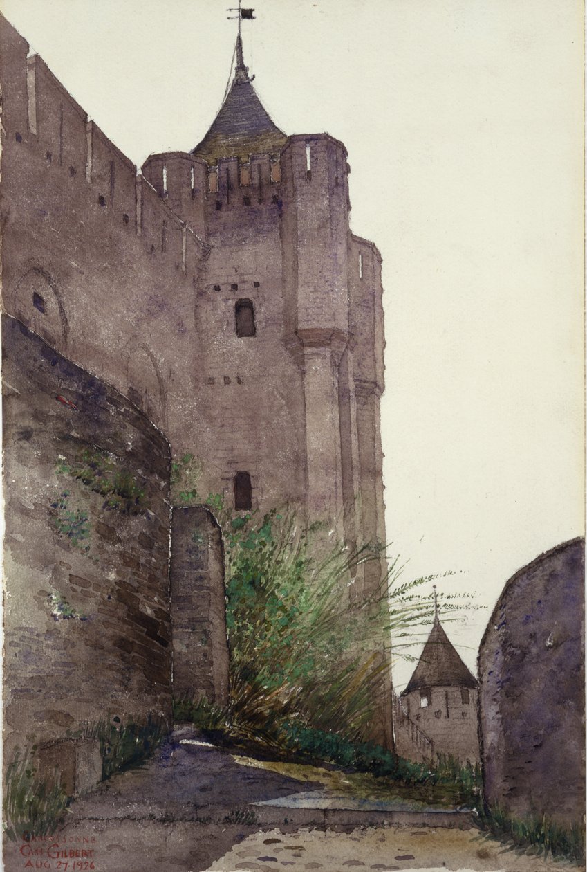 Carcassonne, 1926. tekijältä Cass Gilbert
