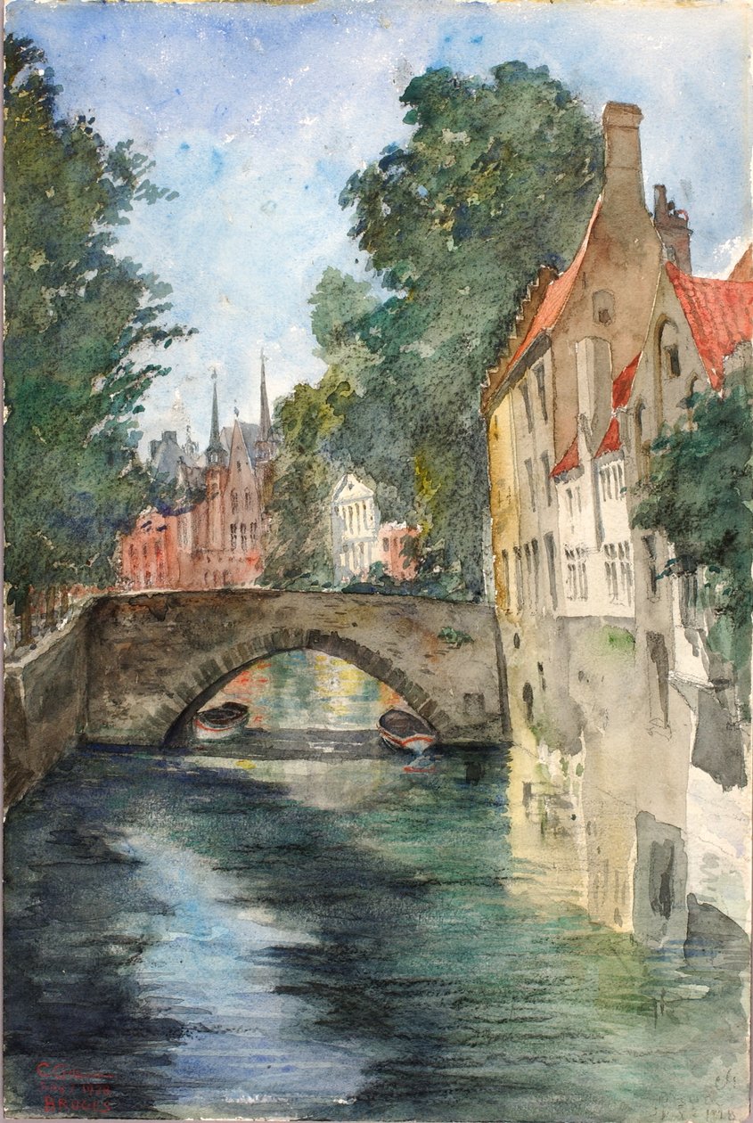 Kanavalla, Brugge tekijältä Cass Gilbert