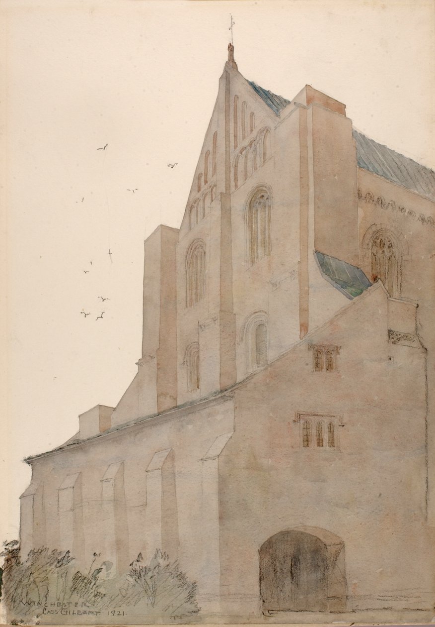 Winchester, Englanti, 1921. tekijältä Cass Gilbert
