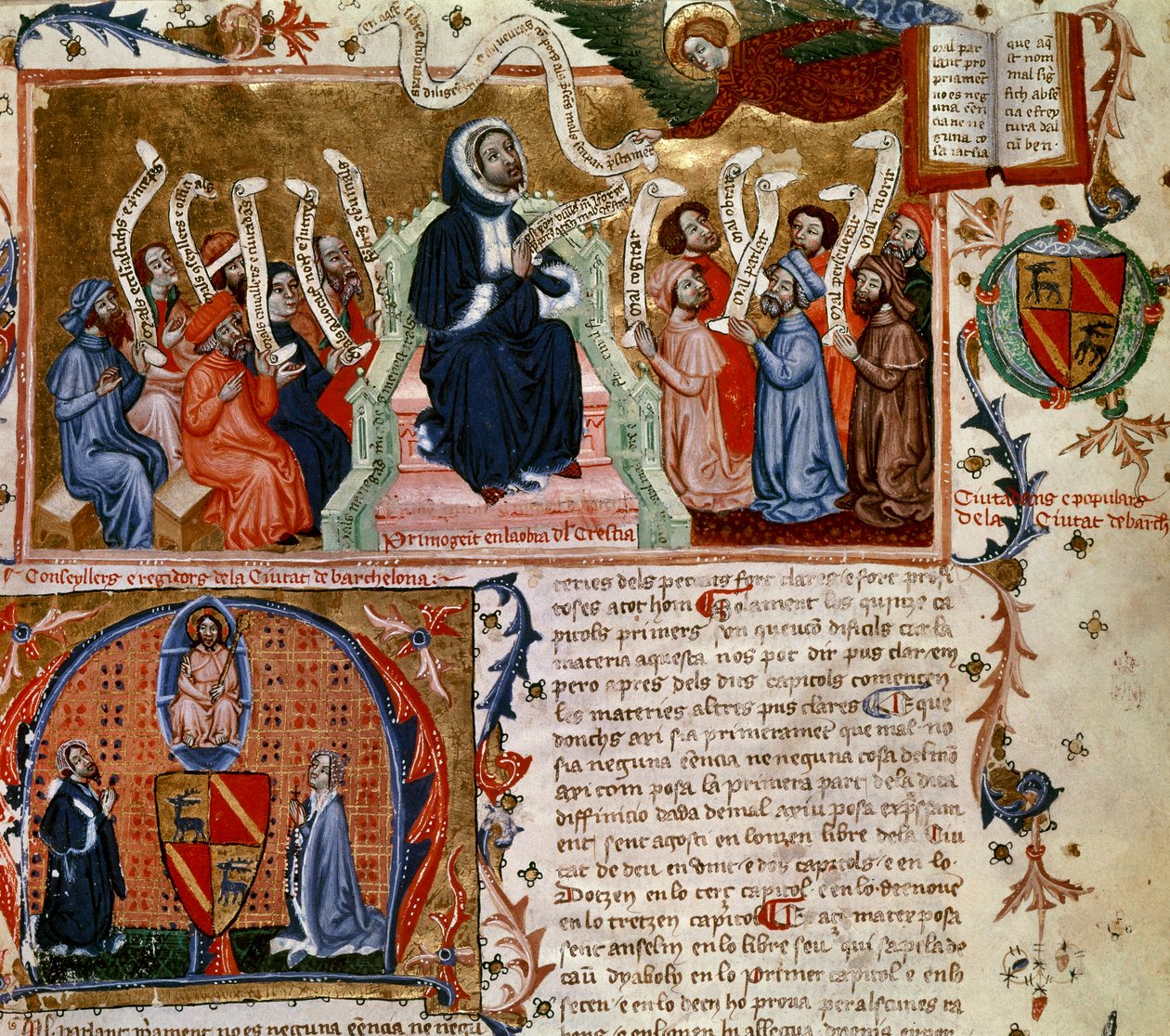 Fra Francesc Eiximenis (Girona,1330-Perpignan,1409) tekijältä Catalan School