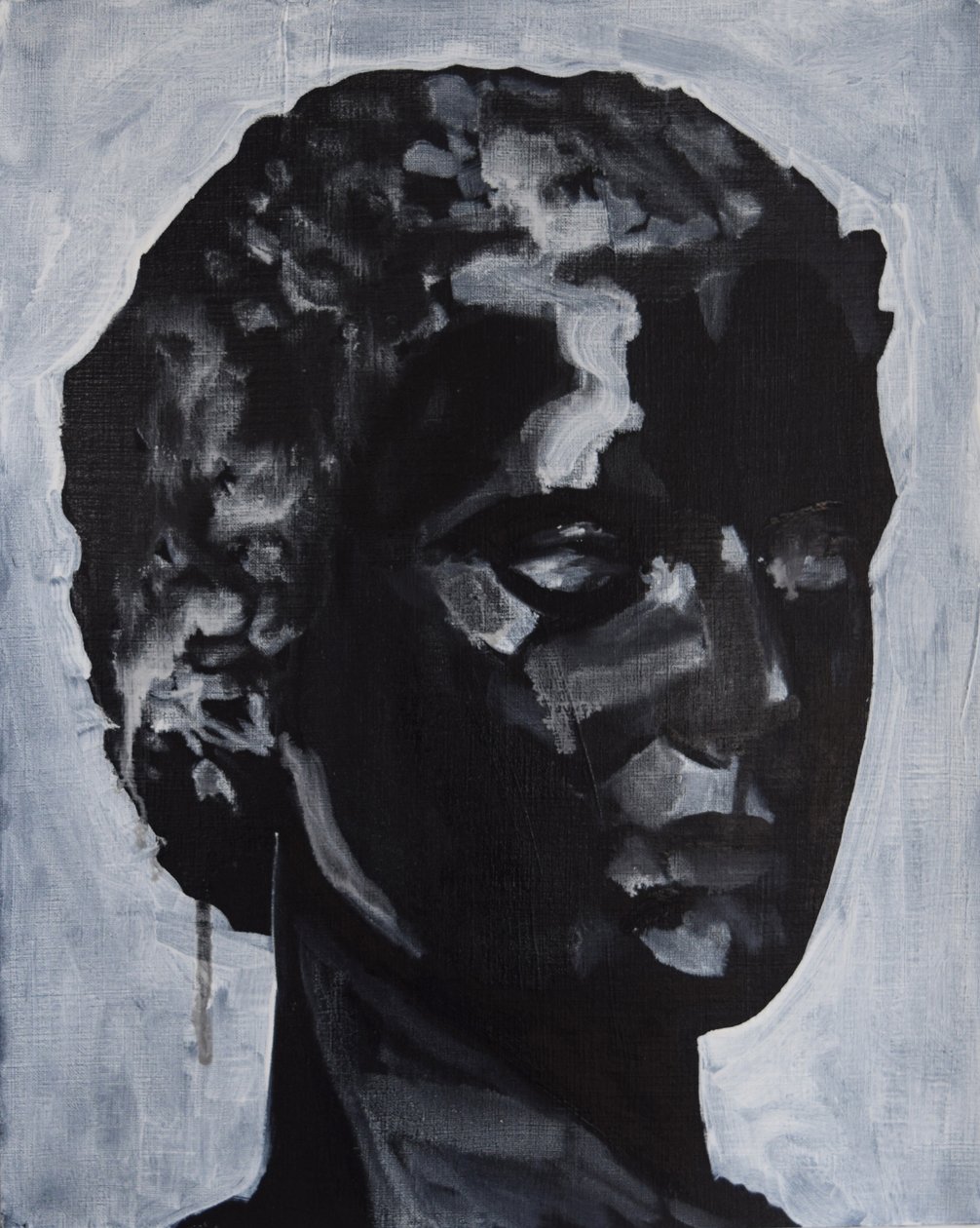 Belladonna: Marina, 2014 (öljy ja akryyli paperille) tekijältä Cathy Lomax