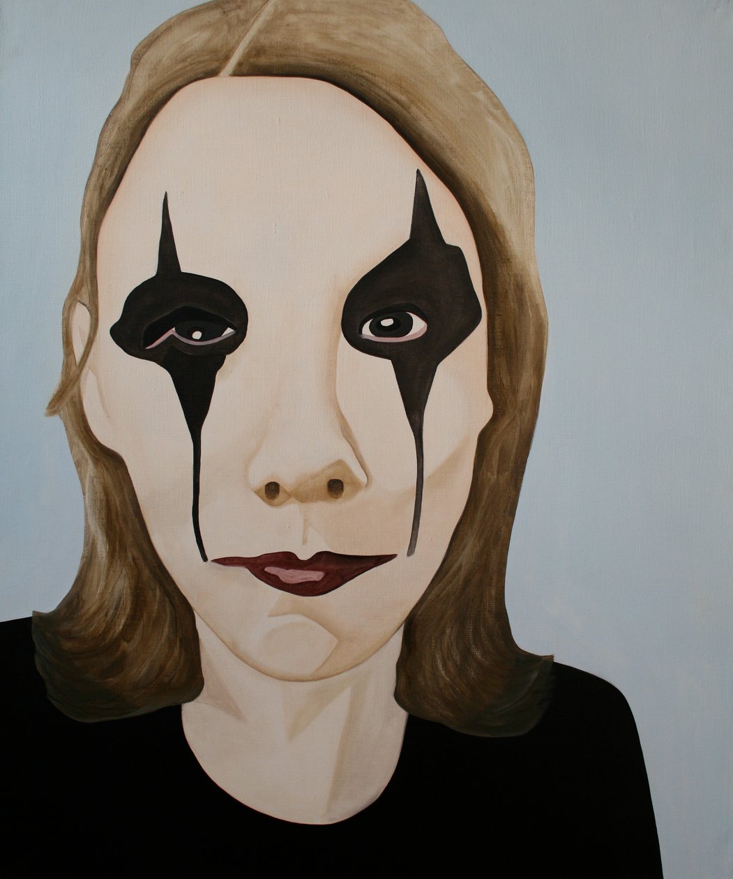 Varis, 2003 (öljy pellavalle) tekijältä Cathy Lomax