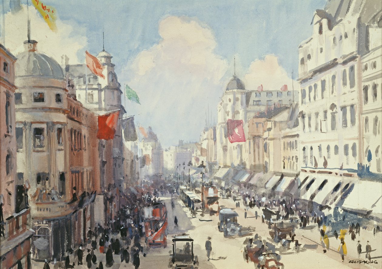 Regent Street, Lontoo tekijältä Cecil King