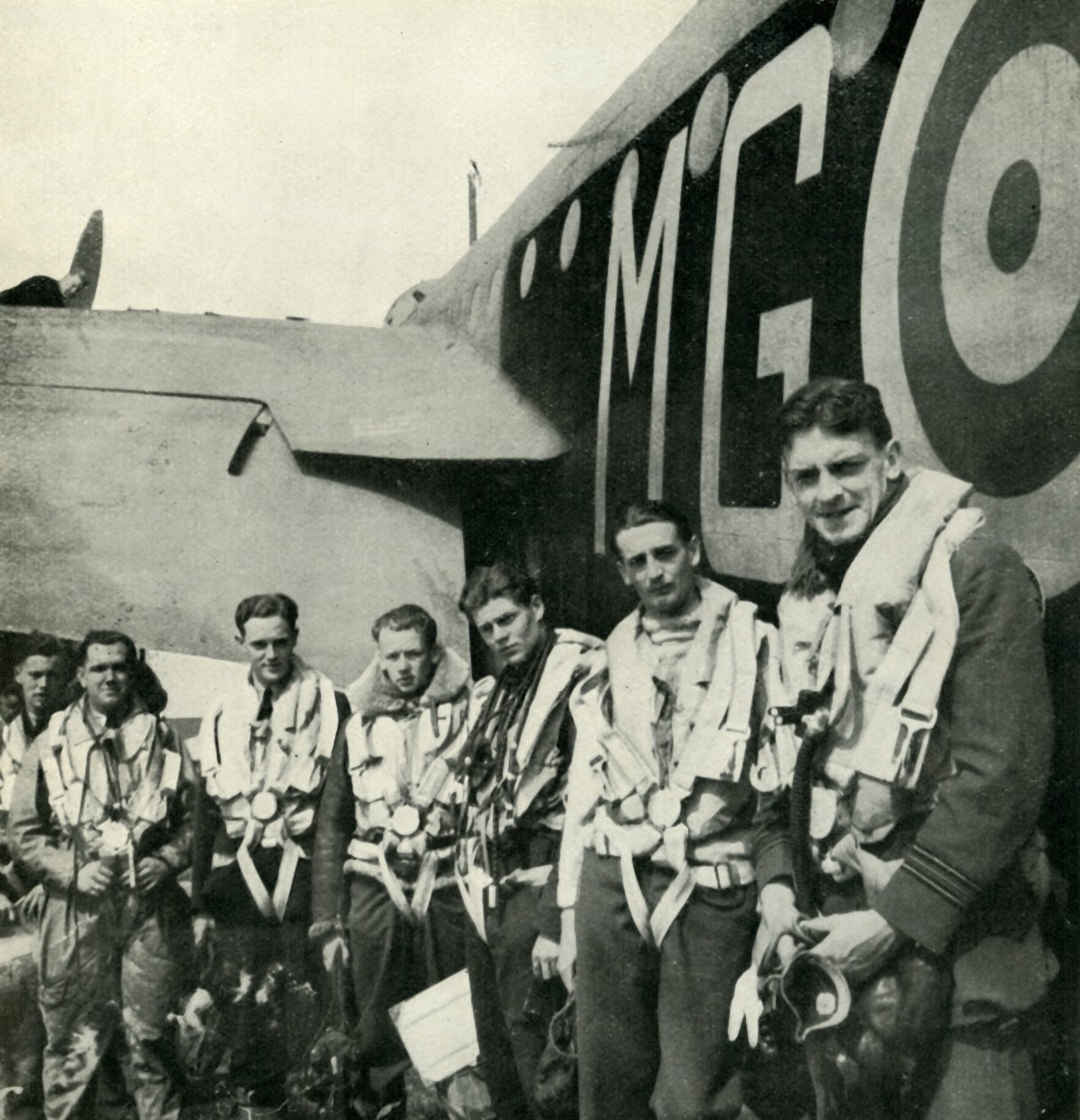 Bomber Crews, 1943. tekijältä Cecil Beaton