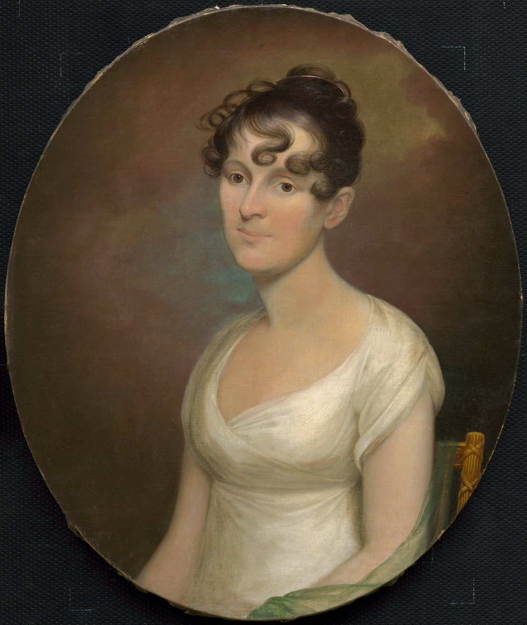 Elizabeth Washington Gamble Wirt, c. 1809-1810. finlandès tekijältä Cephas Thompson