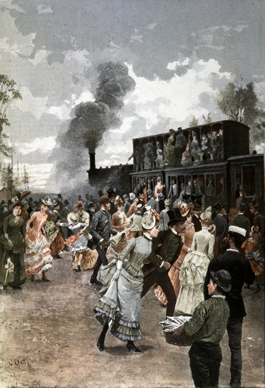 Sunnuntain juna tekijältä Cesare Auguste Detti