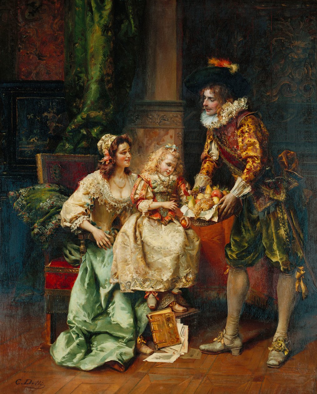 Hedelmäkori tekijältä Cesare Auguste Detti