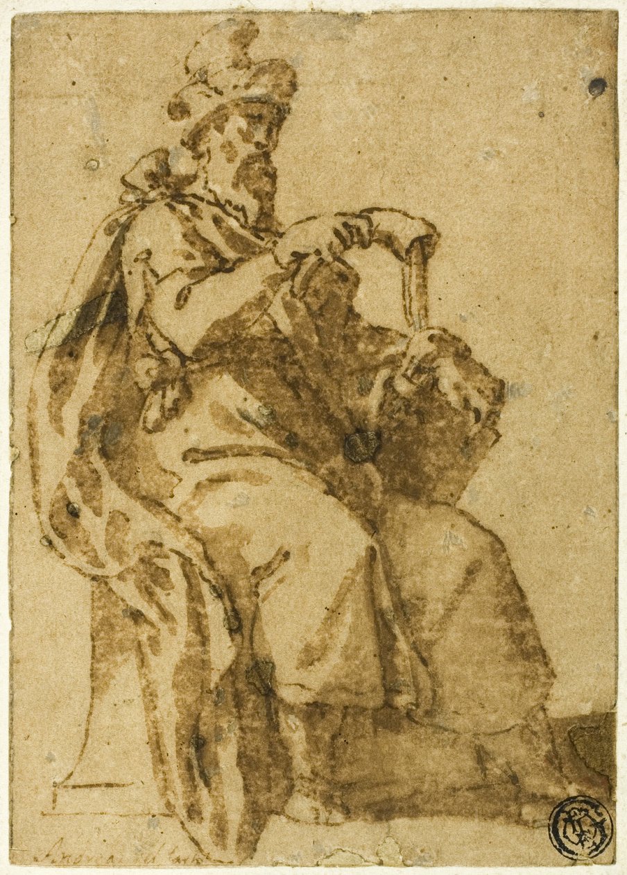 Samuel Enthroned tekijältä Cesare Nebbia