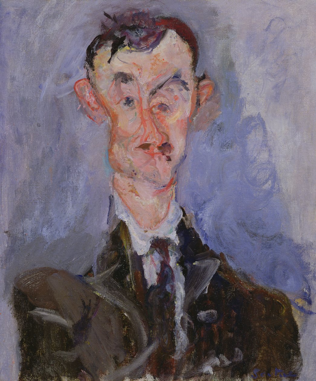 Muotokuva Emile Lejeunesta, noin 1922 tekijältä Chaim Soutine