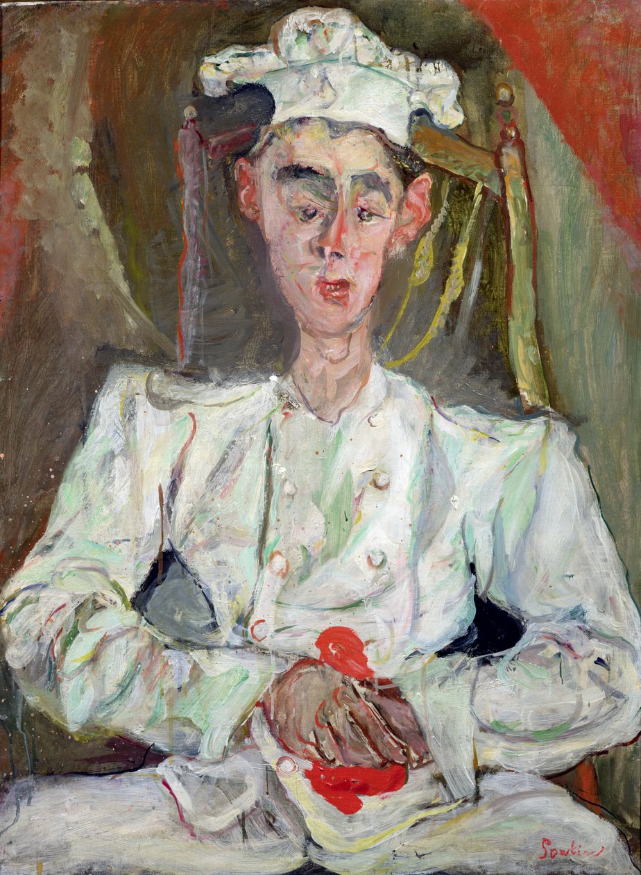 Pikku leivonnainen, 1922 tekijältä Chaim Soutine