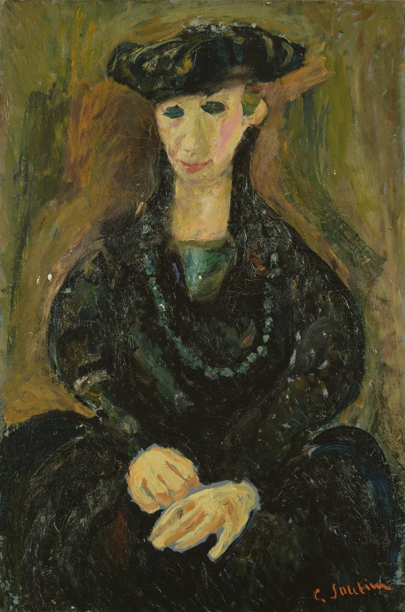 Venetsialainen nainen, n. 1926 tekijältä Chaim Soutine