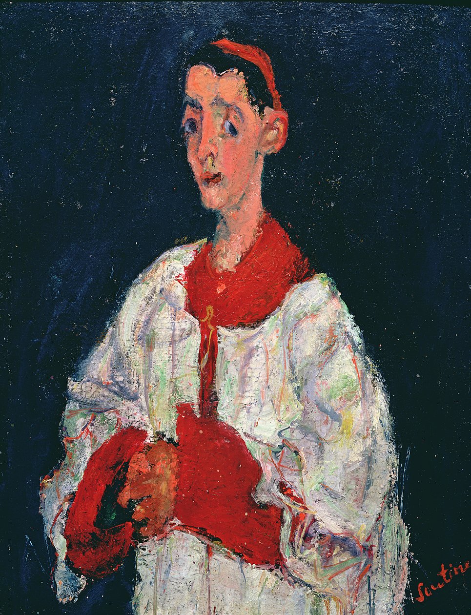 Kuoropoika, 1928 tekijältä Chaim Soutine