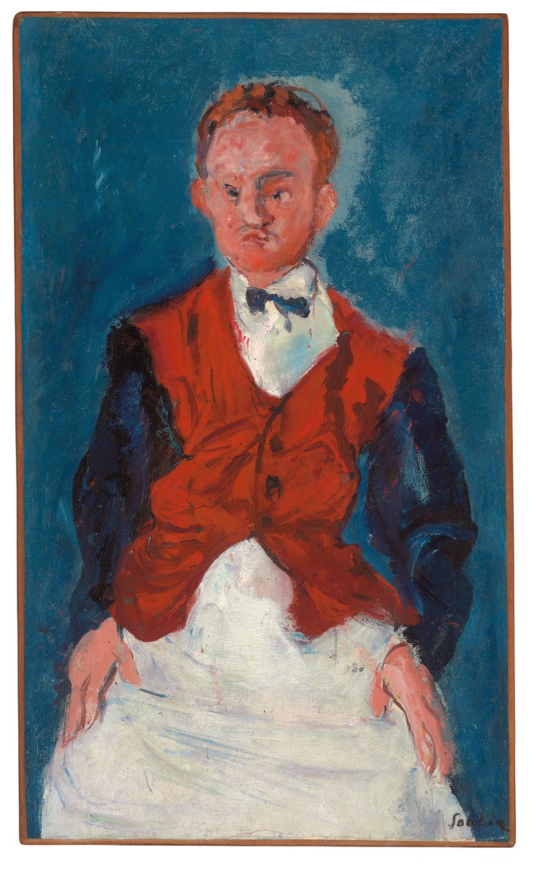 Hotellipoika, n. 1927 tekijältä Chaim Soutine