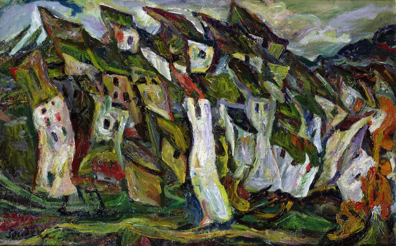 Talot, 1919-22 tekijältä Chaim Soutine