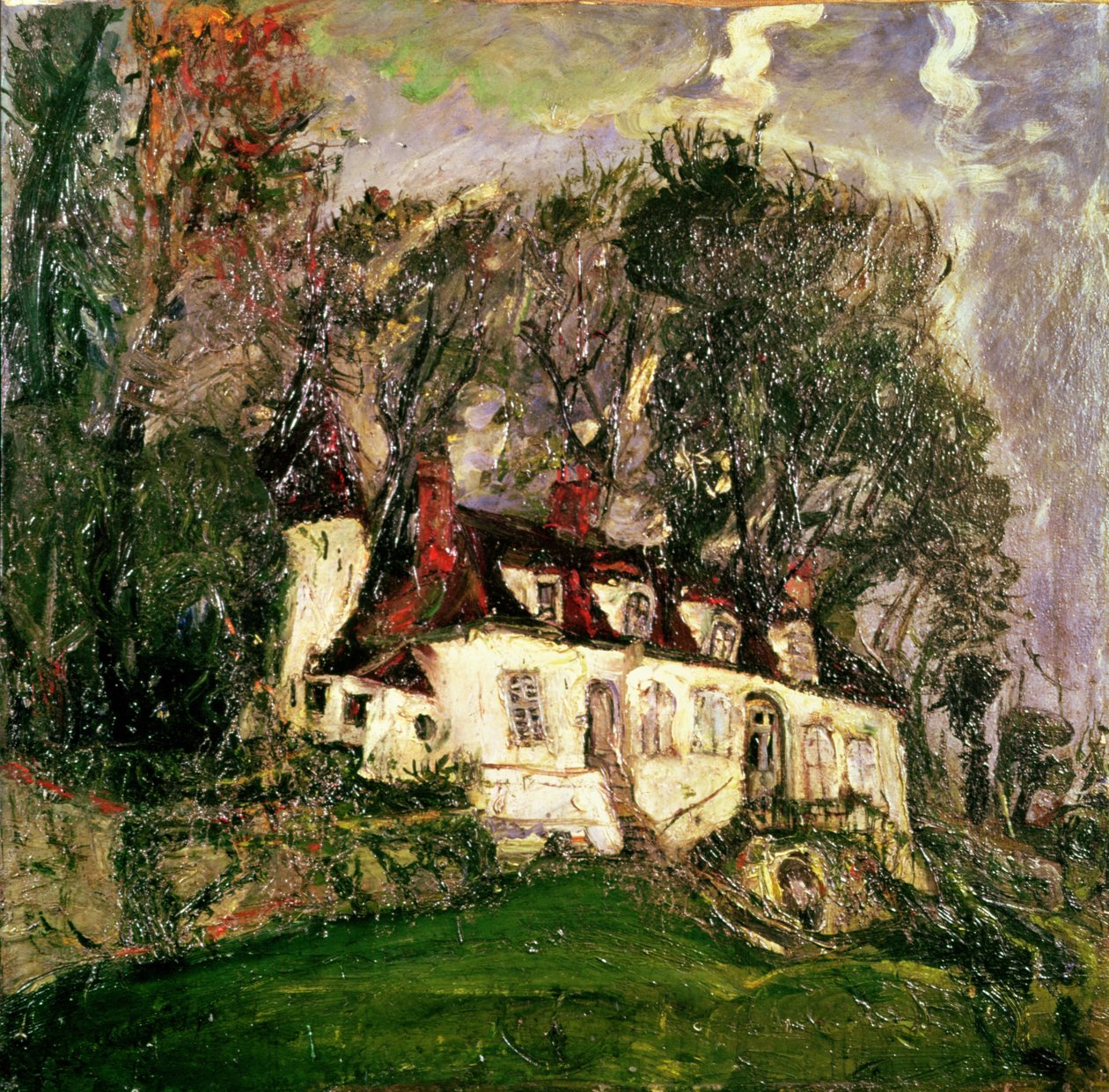 Talo Oisemessa, 1934 tekijältä Chaim Soutine