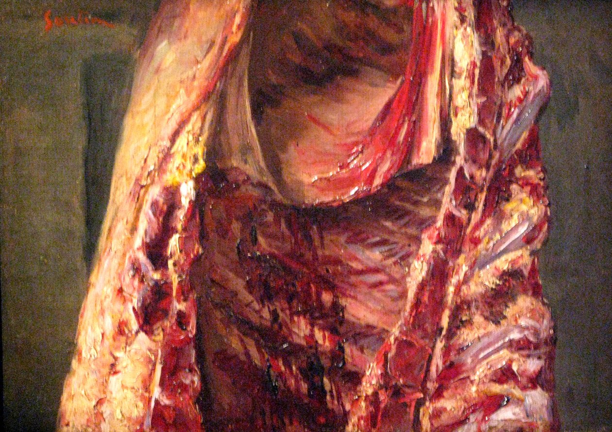 Pieni pala lammasta tekijältä Chaim Soutine