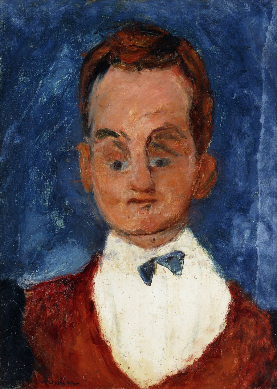 Miespalvelija; Palvelija, n. 1927 tekijältä Chaim Soutine