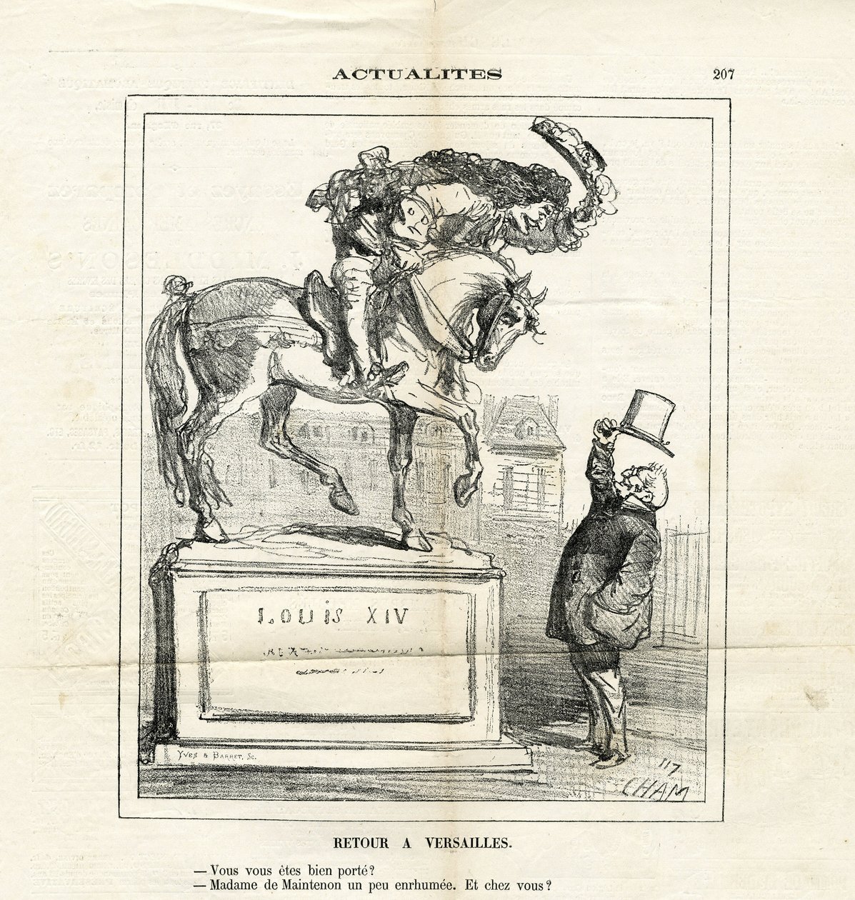Kuva Chamista (1819-1879) Le Charivarissa tekijältä Amédée de Noé