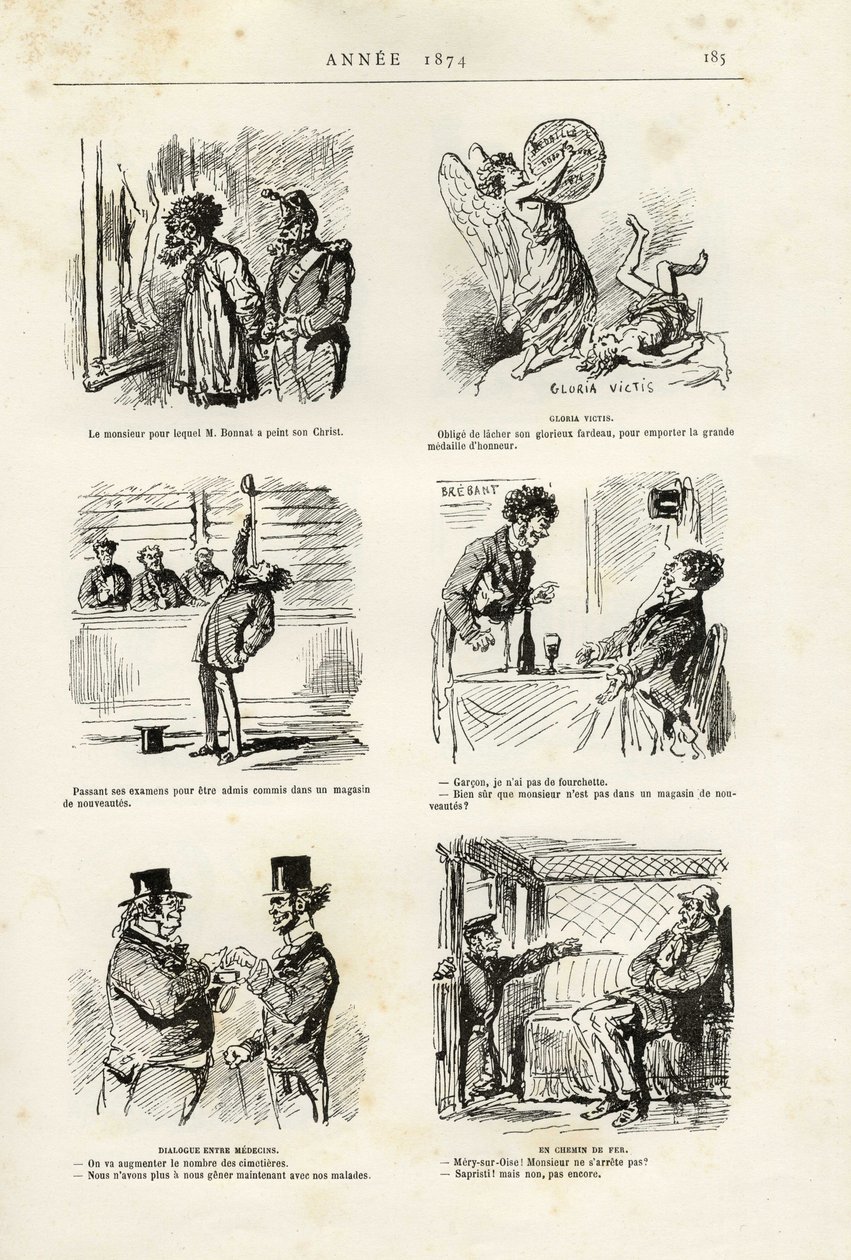 Parisian Chronicle (Cham) tekijältä Amédée de Noé
