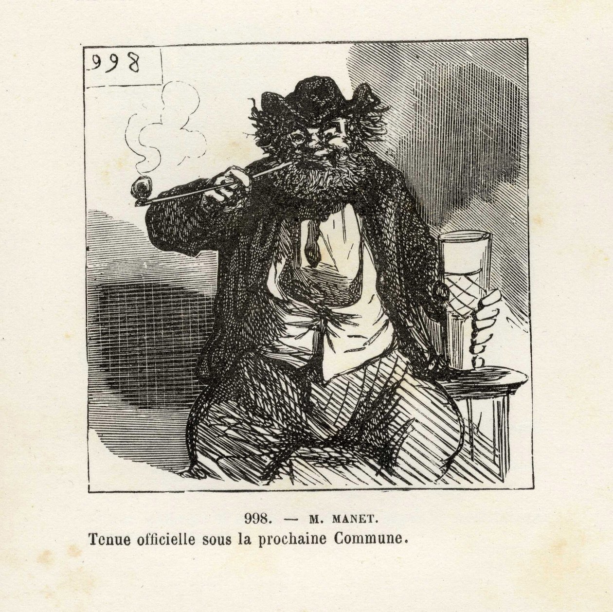 Parisian Chronicle (Cham) tekijältä Amédée de Noé