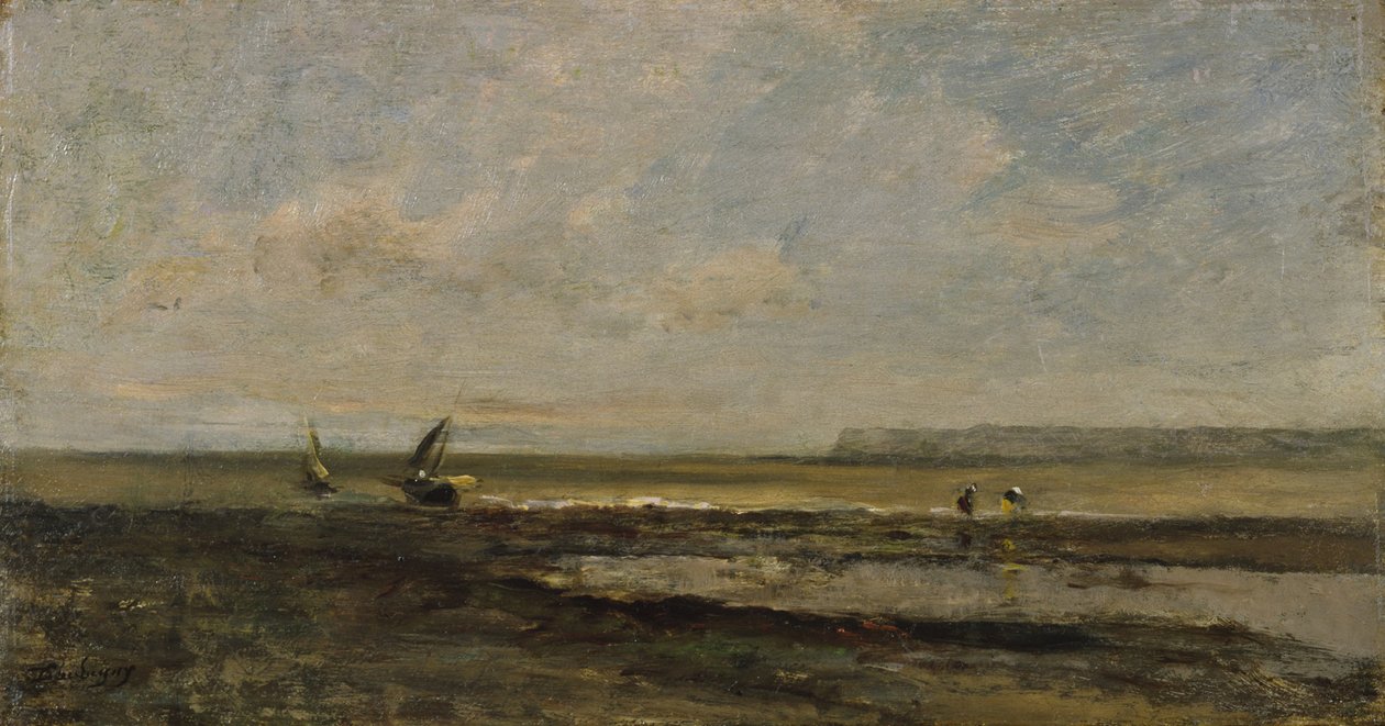 Rantakohtaus tekijältä Charles Francois Daubigny