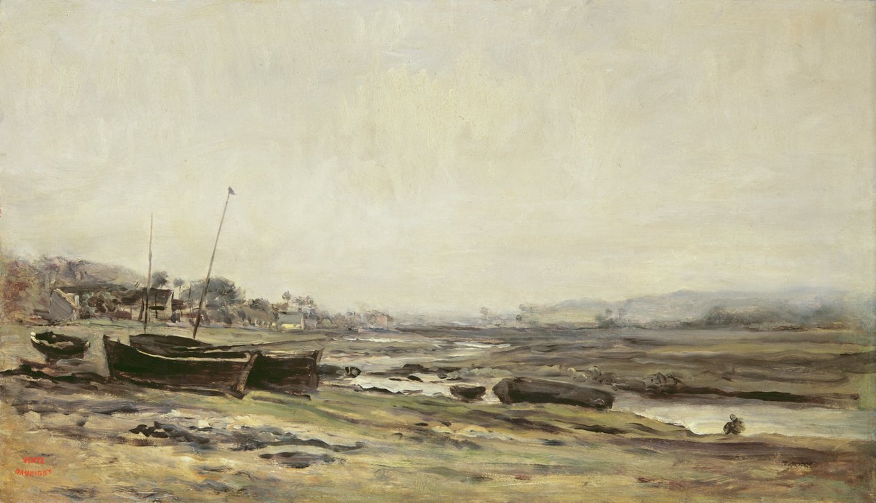 Kalastusveneet tekijältä Charles Francois Daubigny