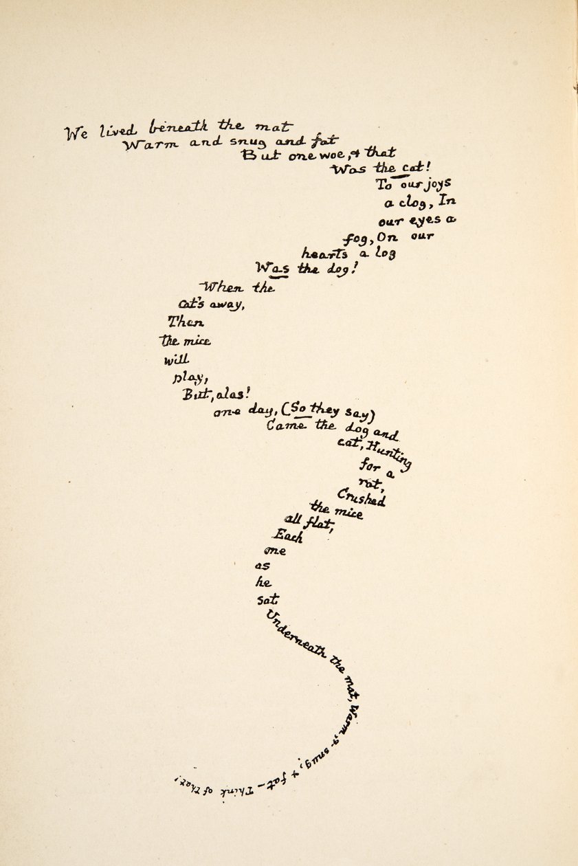 The Mouses Tail, kuvitus Alice