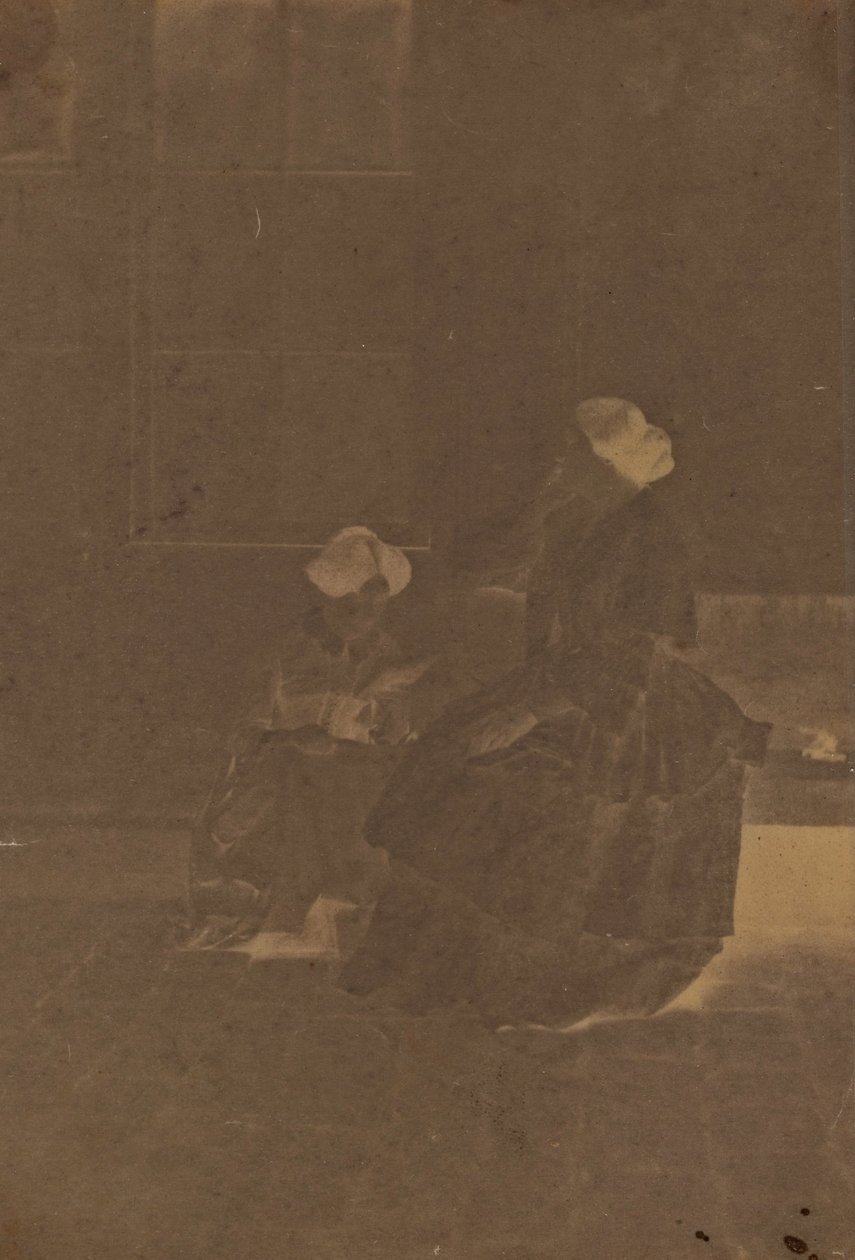 Naiset pihalla tekijältä Charles Nègre