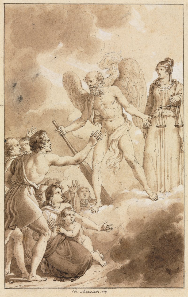 Allegoria, 1818. tekijältä Charles Abraham Chasselat