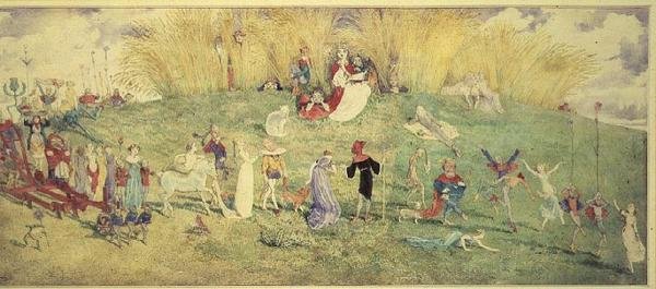 Keijukaiskuningatar - Kulkue tekijältä Charles Altamont Doyle