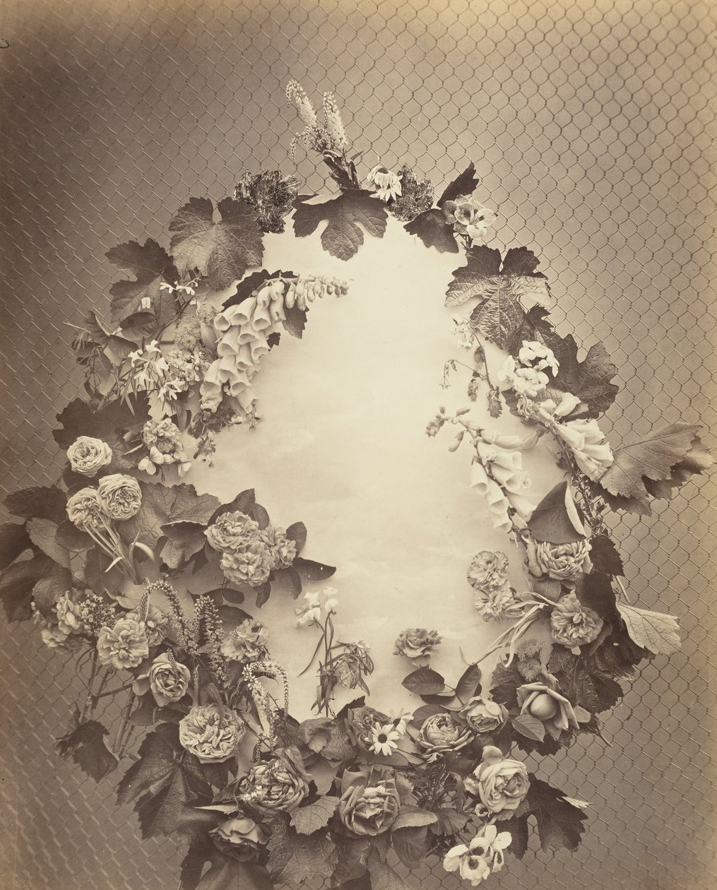 Nimetön [seppele], n. 1864. tekijältä Charles Aubry