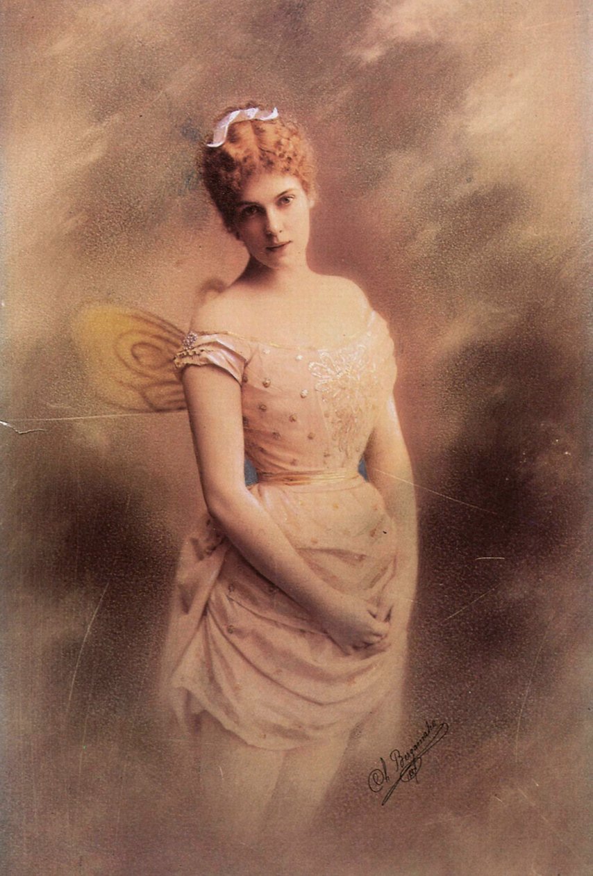 Marie Mariusovna Petipa, venäläinen balettitanssija, 1887 tekijältä Charles Bergamasco
