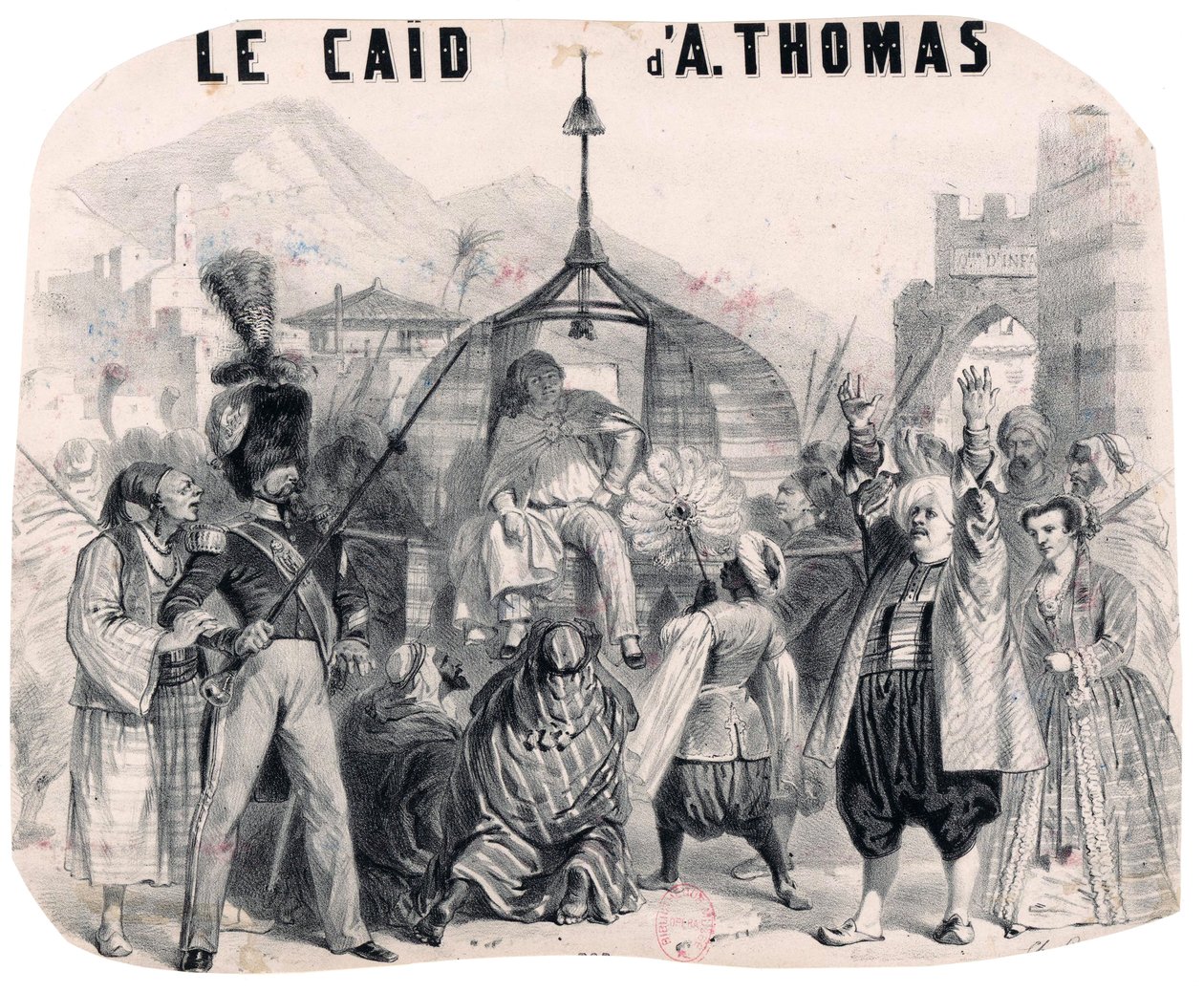 Le caïd by A. Thomas tekijältä Charles Bour