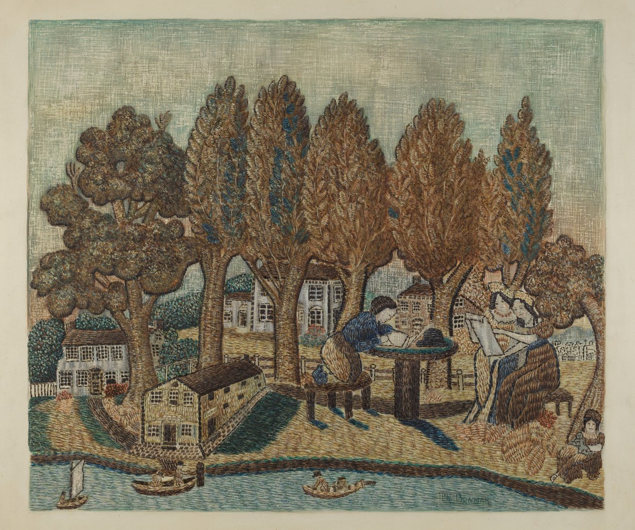 Sampler, c. 1940. tekijältä Charles Bowman